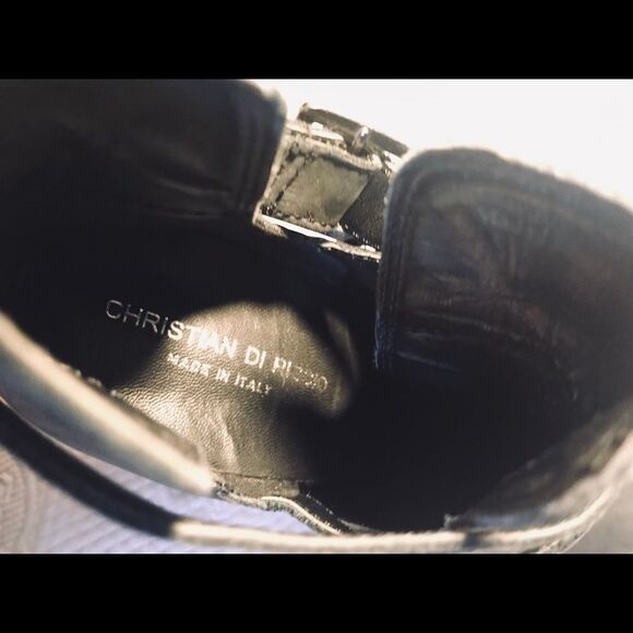 Christian Di Riccio charcoal ankle boots - Picture 6 of 6